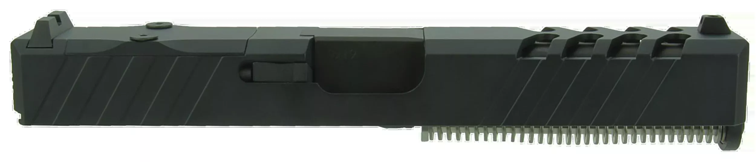 TacFire Glock 22 Replacement Complete Slide w/ RMR Optic Cut, Black Finish BUGLK22