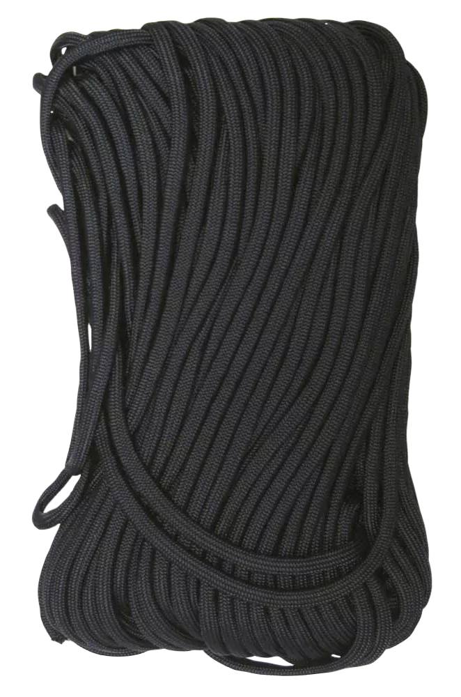 Tacshield 03010 550 CordBlack Paracord 100' Long