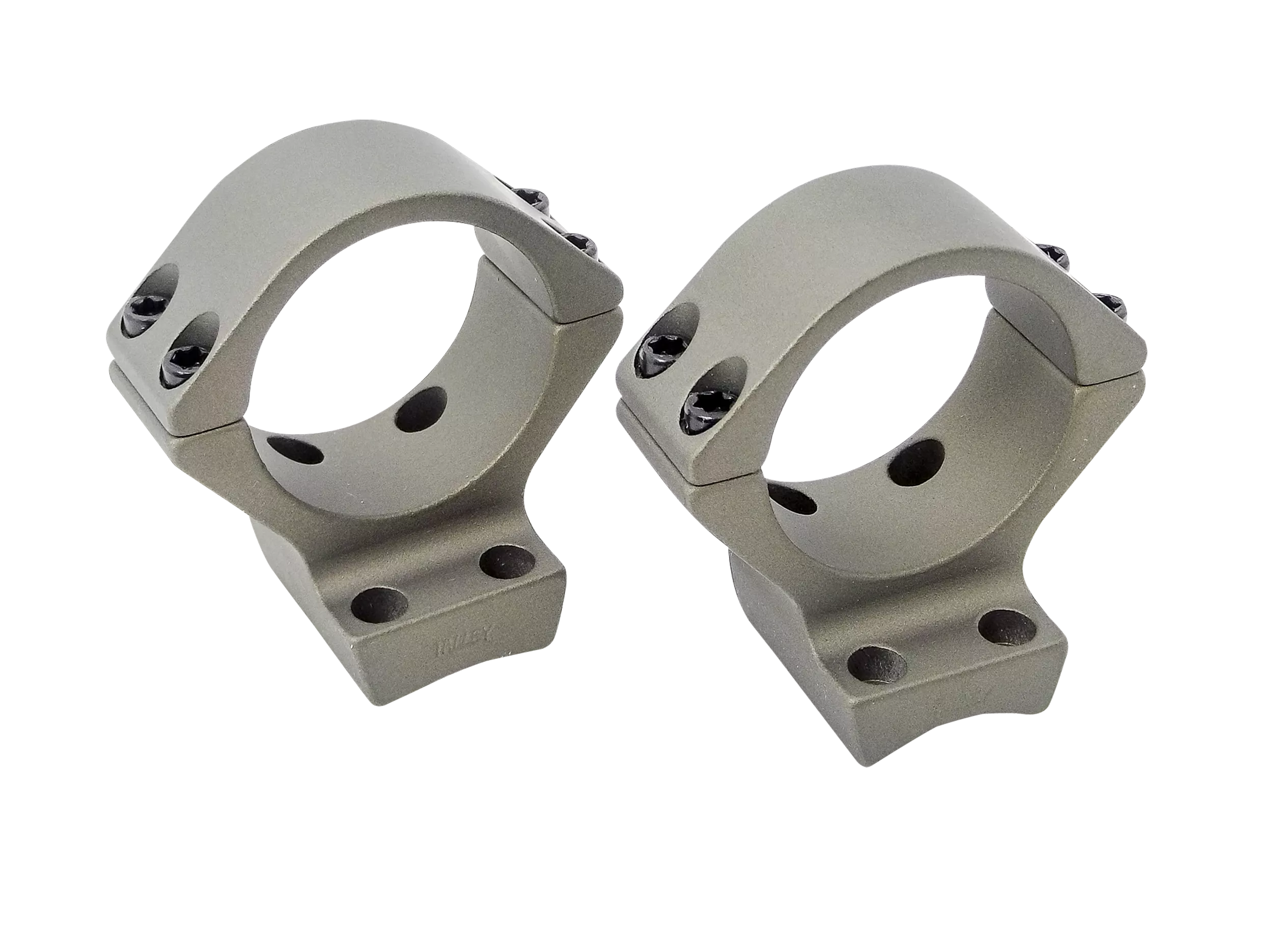Talley SB730735 Scope Mount/Ring ComboSmoked Bronze Cerakote 30mm Tube Fits X-Bolt Low Rings