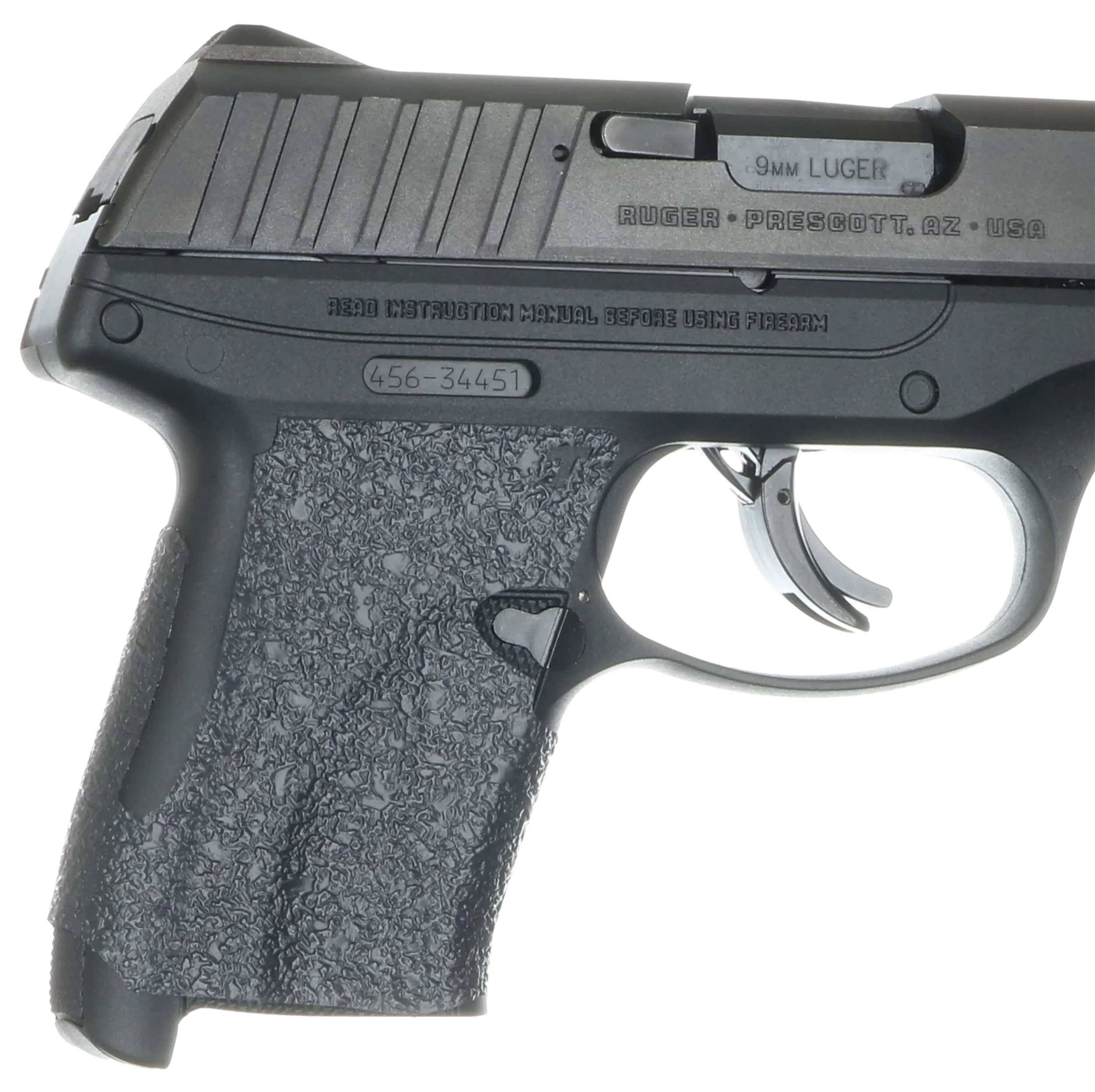 Talon Grips EV11R Adhesive GripTextured Black Rubber, Fits LC9(s)/LC380, EC9s