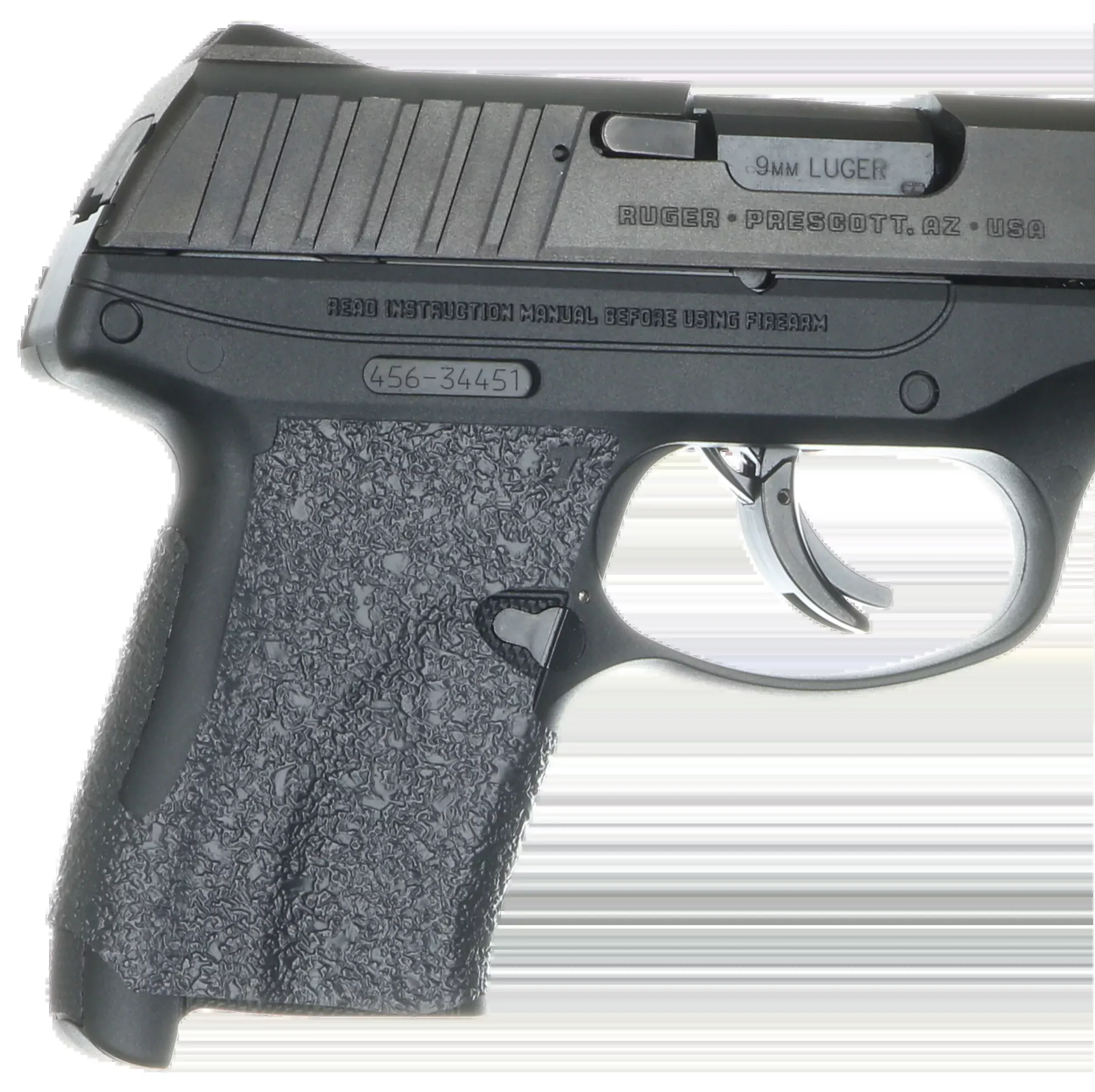 Talon Grips Textured Rubber Adhesive Pistol Grip Wrap for Ruger LC9s/LC380/EC9s EV11R