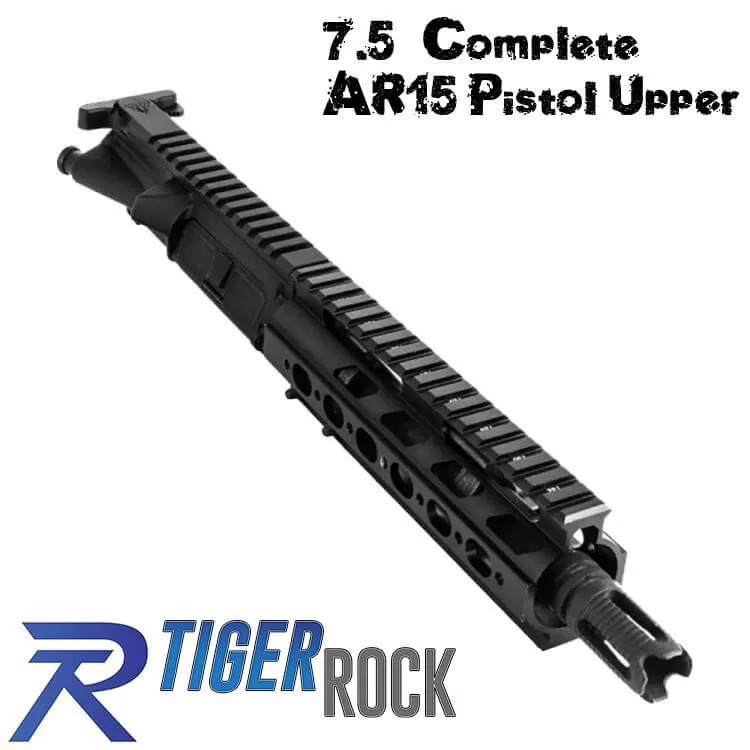 Tiger Enhanced AR-15 7.5" 223 Wylde Pistol Complete Upper AR15