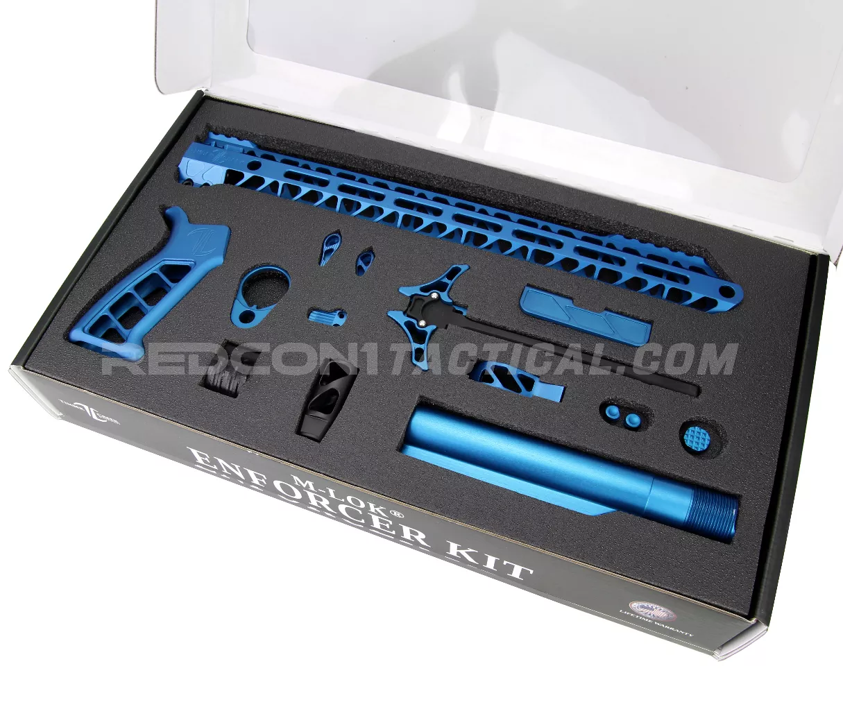 Timber Creek AR-15 Enforcer Complete Build Kit - Blue