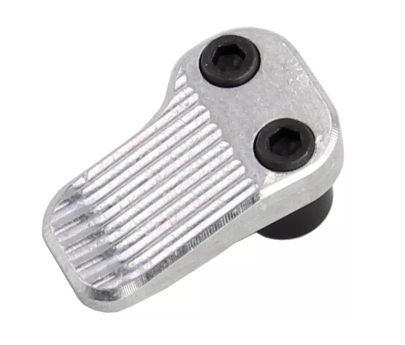 Timber Creek AR Extended Magazine Release - Silver