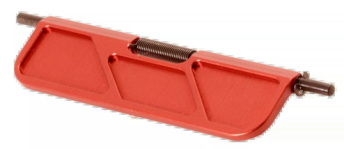 Timber Creek Outdoors ARBDCR Billet Dust Cover AR Platform Red Anodized Aluminum