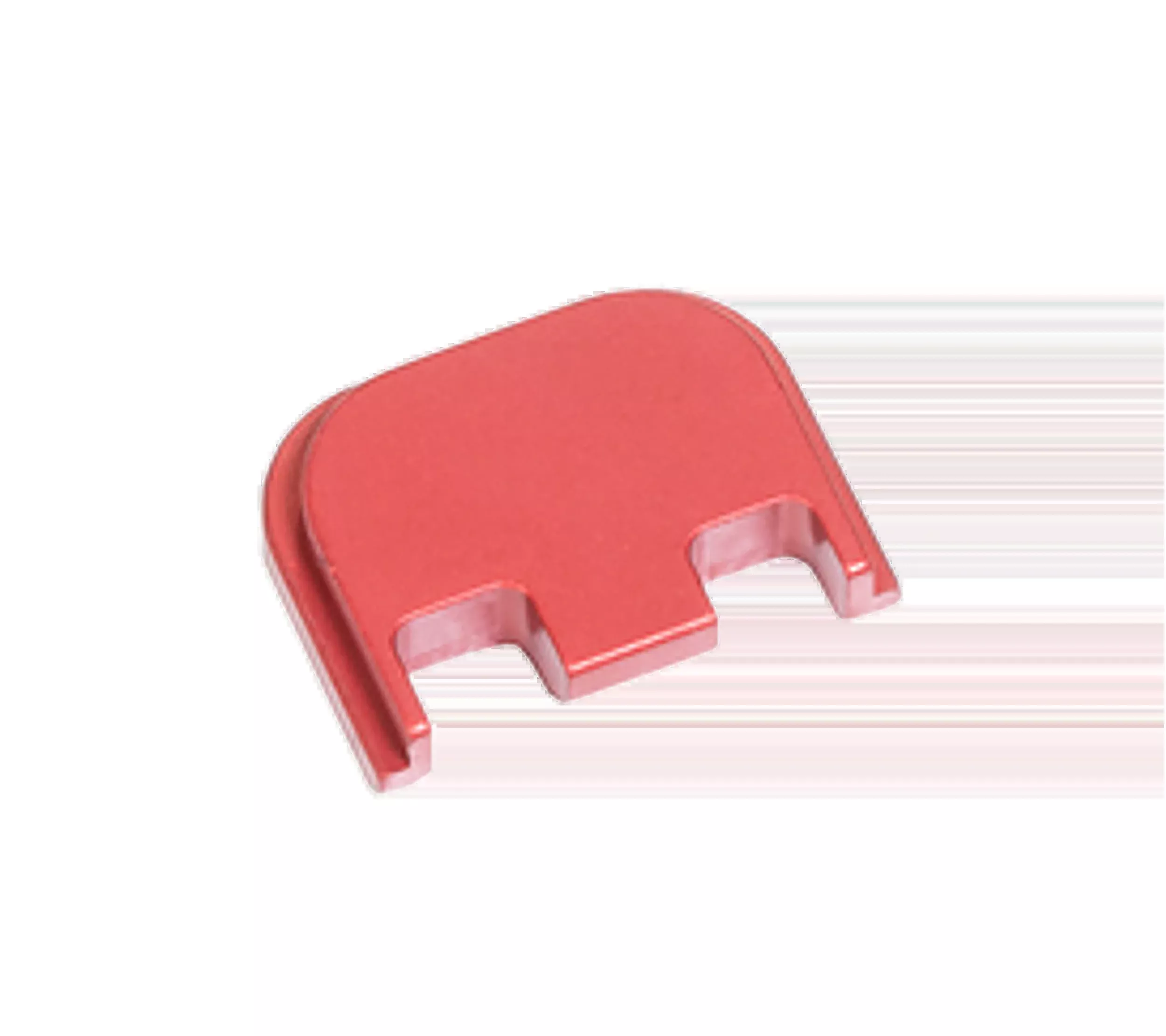 Timber Creek Outdoors Glock 17/19 Slide Cover Plate, Red Anodized Aluminum GLSCPR