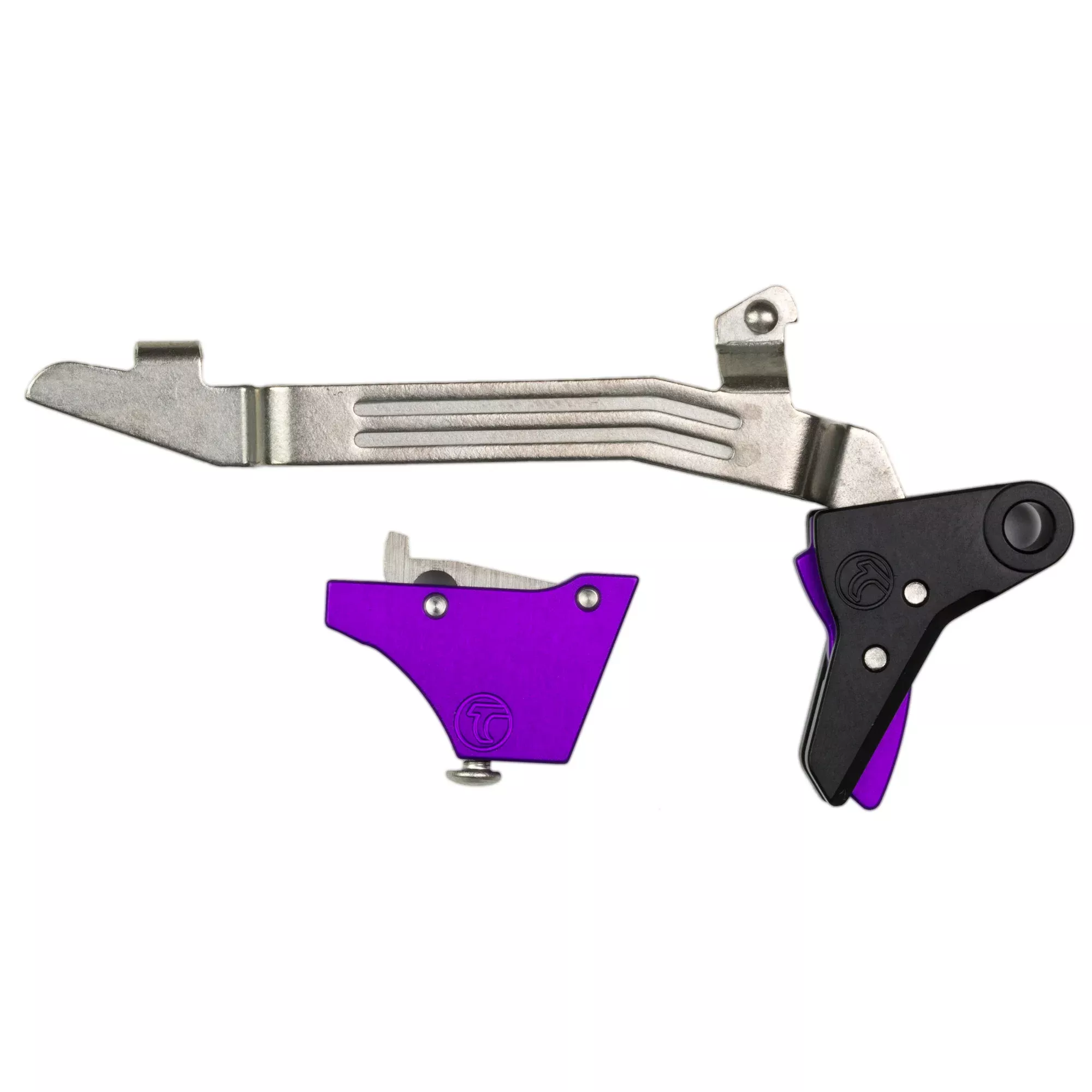 Timney Triggers Alpha Competition Trigger for Glock Gen 3-4, 3 lb Pull, Purple ALPHA GLOCK 3-4 - PURPLE