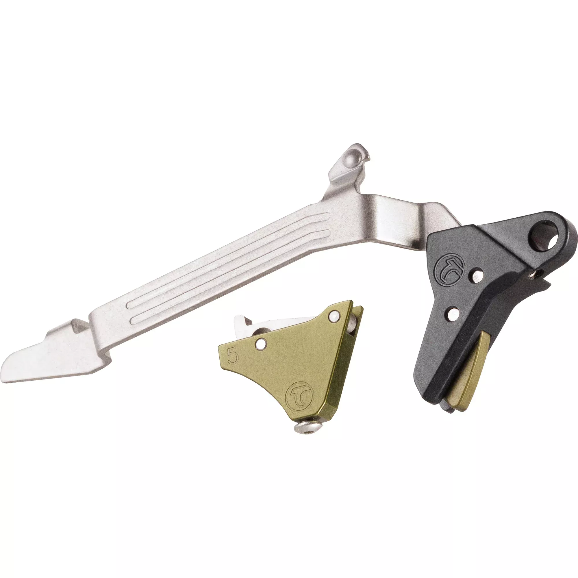 Timney Triggers Alpha Competition Trigger for Glock Gen 5 Large Frame, 3 lb Pull, Green Alpha Glock 5-Large-Green