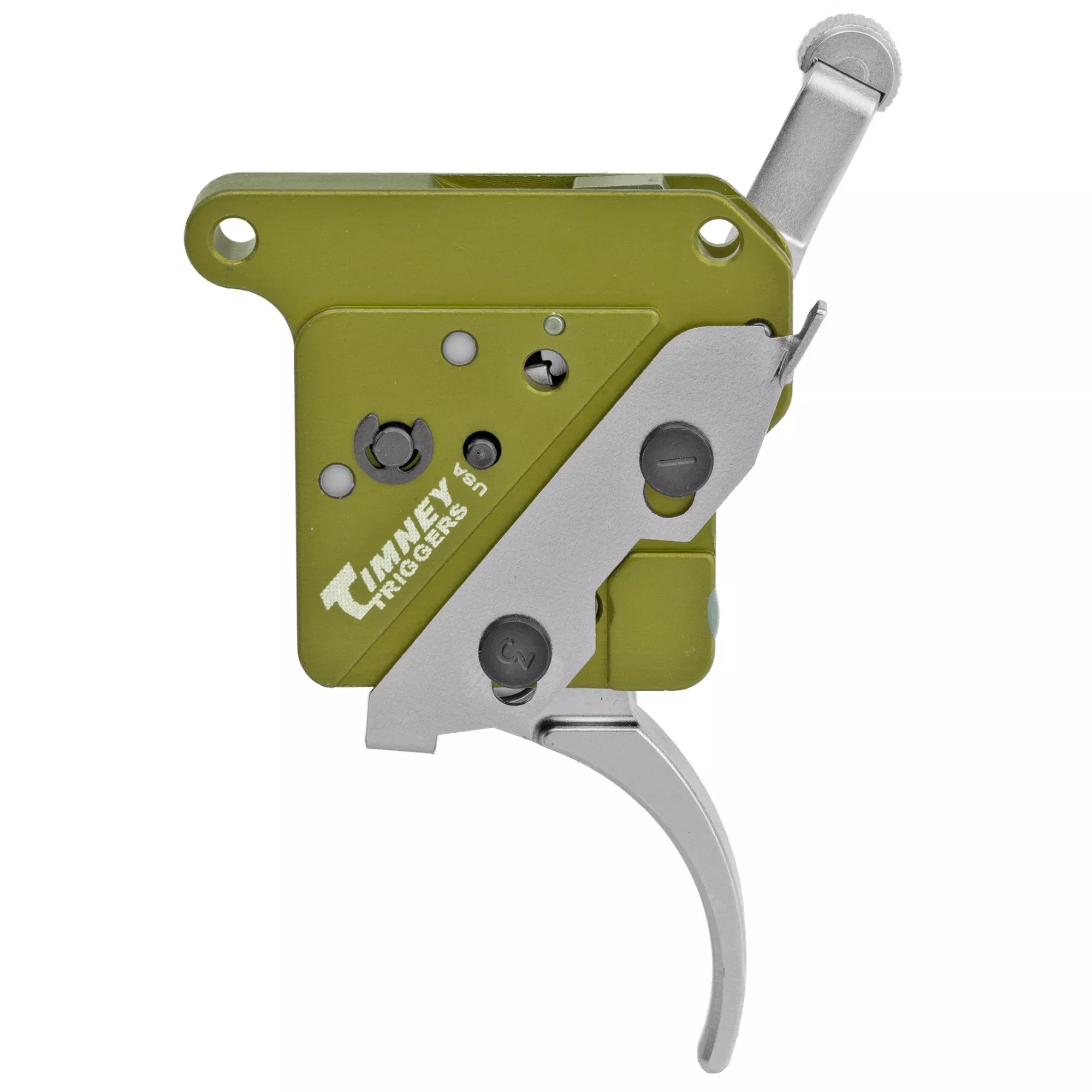 Timney Triggers Elite Hunter Remington 700 Thin Nickel-Plated Drop-In Trigger, 3 lb, 512-V2THIN