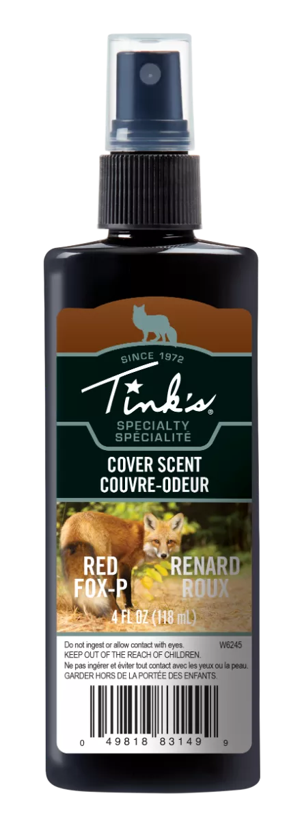 Tinks W6245 Red Fox-PCover Scent Fox Urine Scent 4 oz Spray