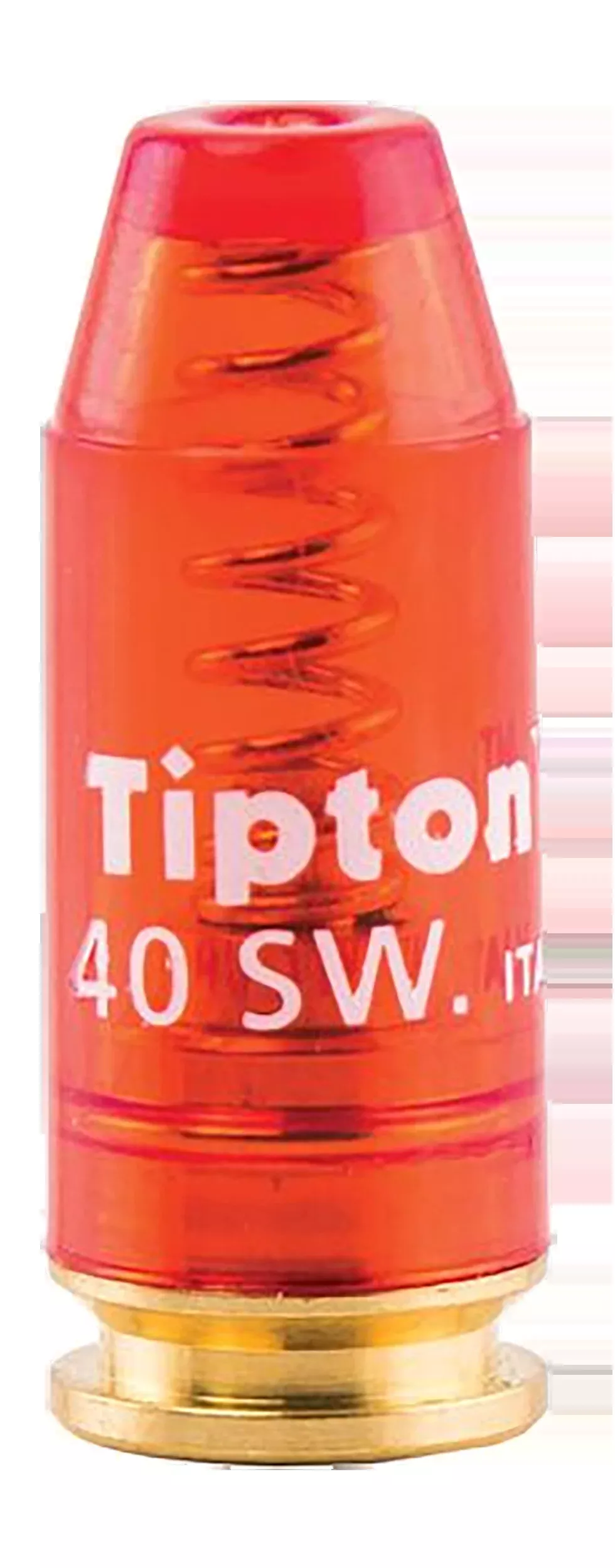 Tipton .40 Smith & Wesson Pistol Snap Caps Dummy Rounds, Brass/Plastic, 5-Pack 745435
