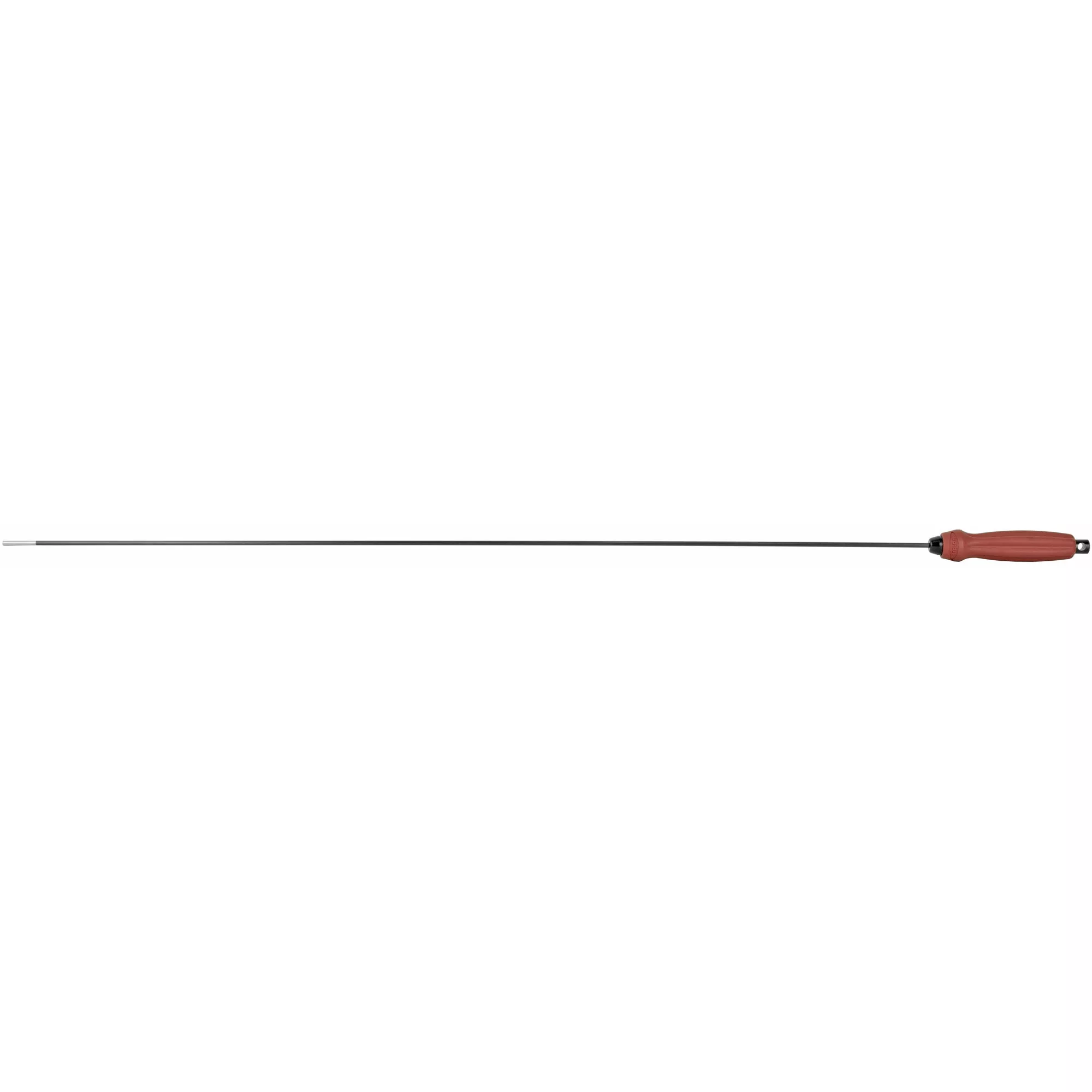 Tipton Deluxe Carbon Fiber Cleaning Rod, .22–.26 Cal, 40-Inch, 8-32 Threaded, Dual Bearing Handle, 182978R