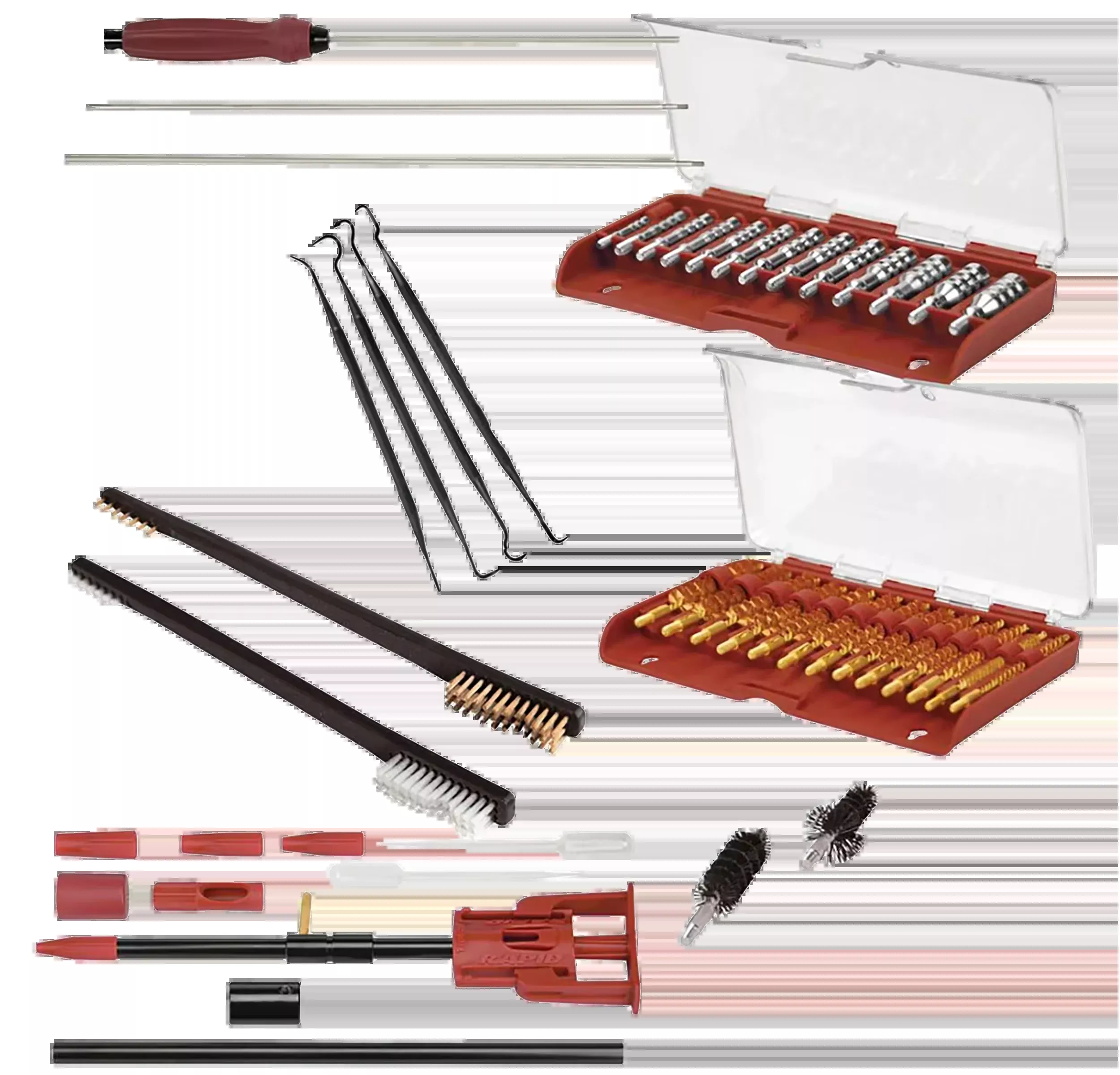 Tipton Ultra Rifle Cleaning Kit with 40-inch Stainless Steel Rod and Bore Guide, 554400