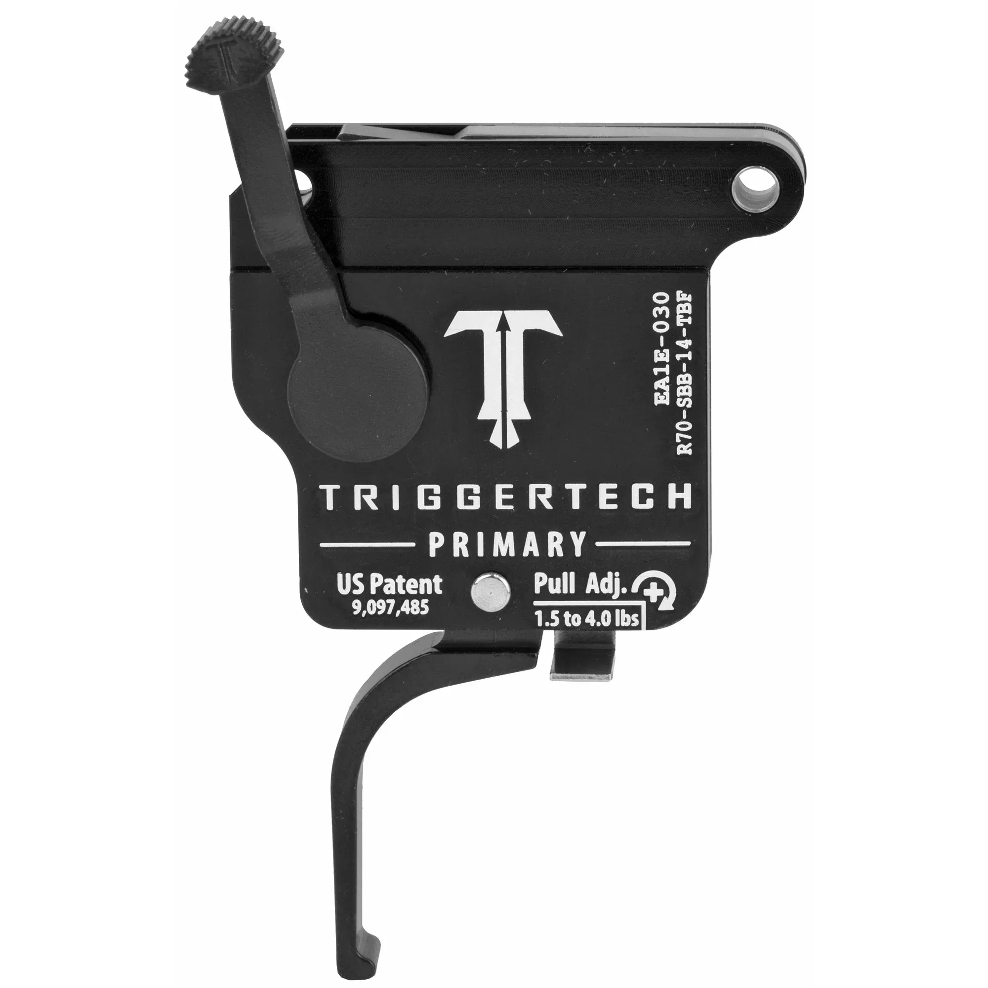 TriggerTech Remington 700 Primary Flat Single-Stage Drop-In Trigger, Right Hand, Bolt Release R70-SBB-14-TBF