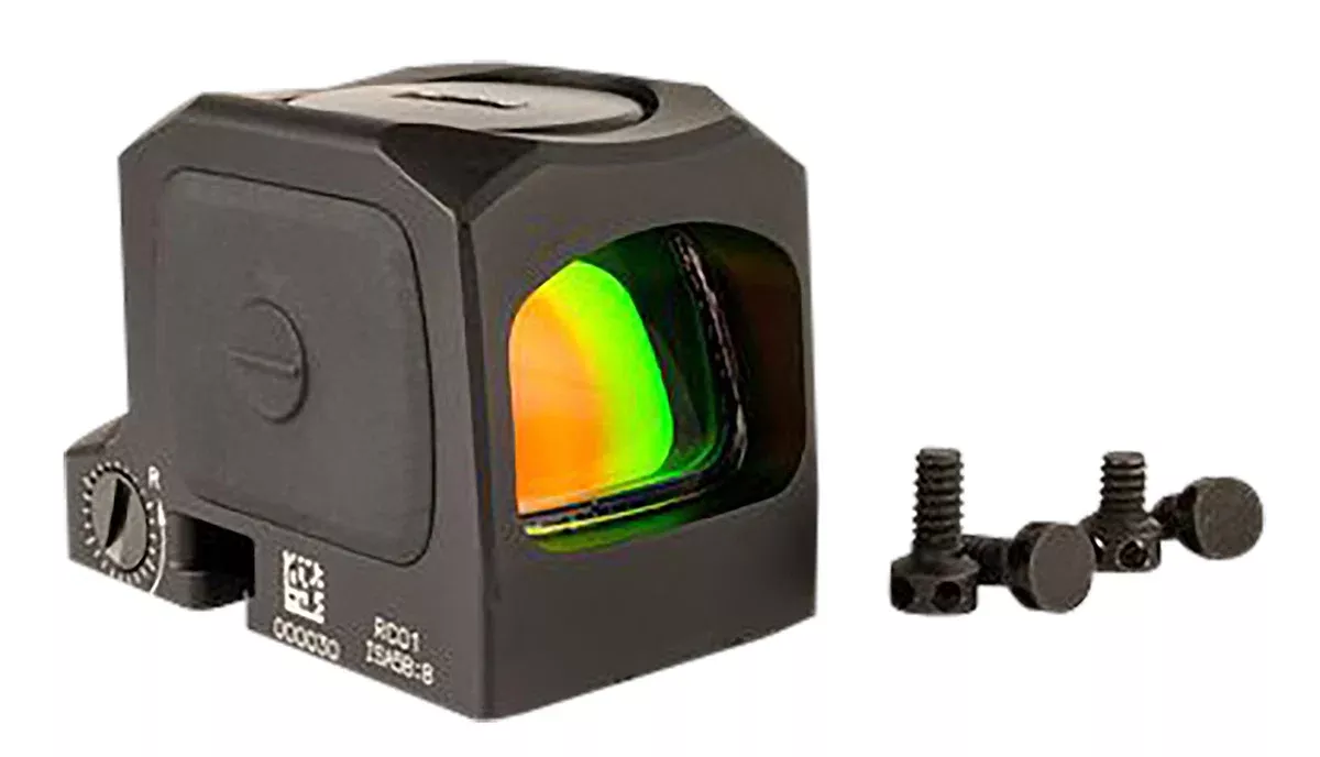 Trijicon 3300001 RCRMatte Black 1 x 0.88" x 0.64" 3.25 MOA Red Dot