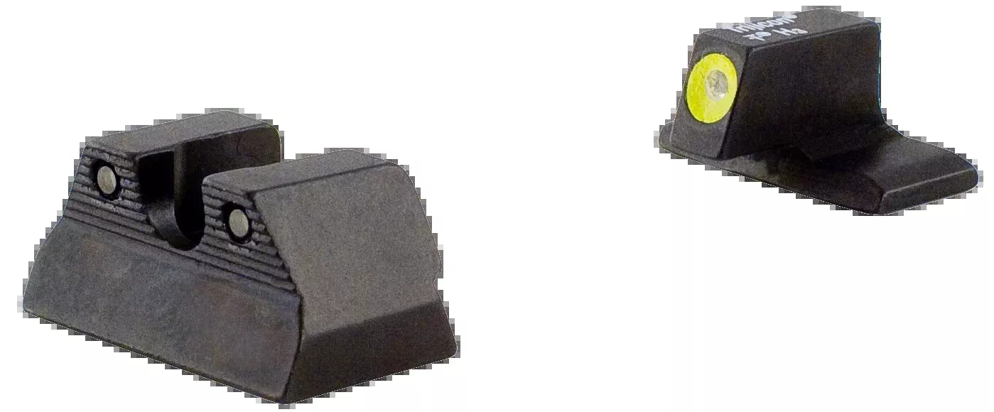 Trijicon 600600 HD Night SightsGreen/Tritium Yellow Outline Front Sight-Green Tritium Black Outline Rear Sight H&K P2000/P2000SK