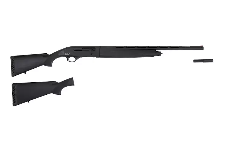 Tristar Viper Youth Semi Automatic 20 Gauge Shotgun 24″ Black Barrel Black Field Stock with Adult Stock & Barrel Extension