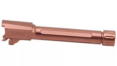 True Precision 9MM Threaded Barrel for the Sig P365 Fuse - Copper TiCN Finish