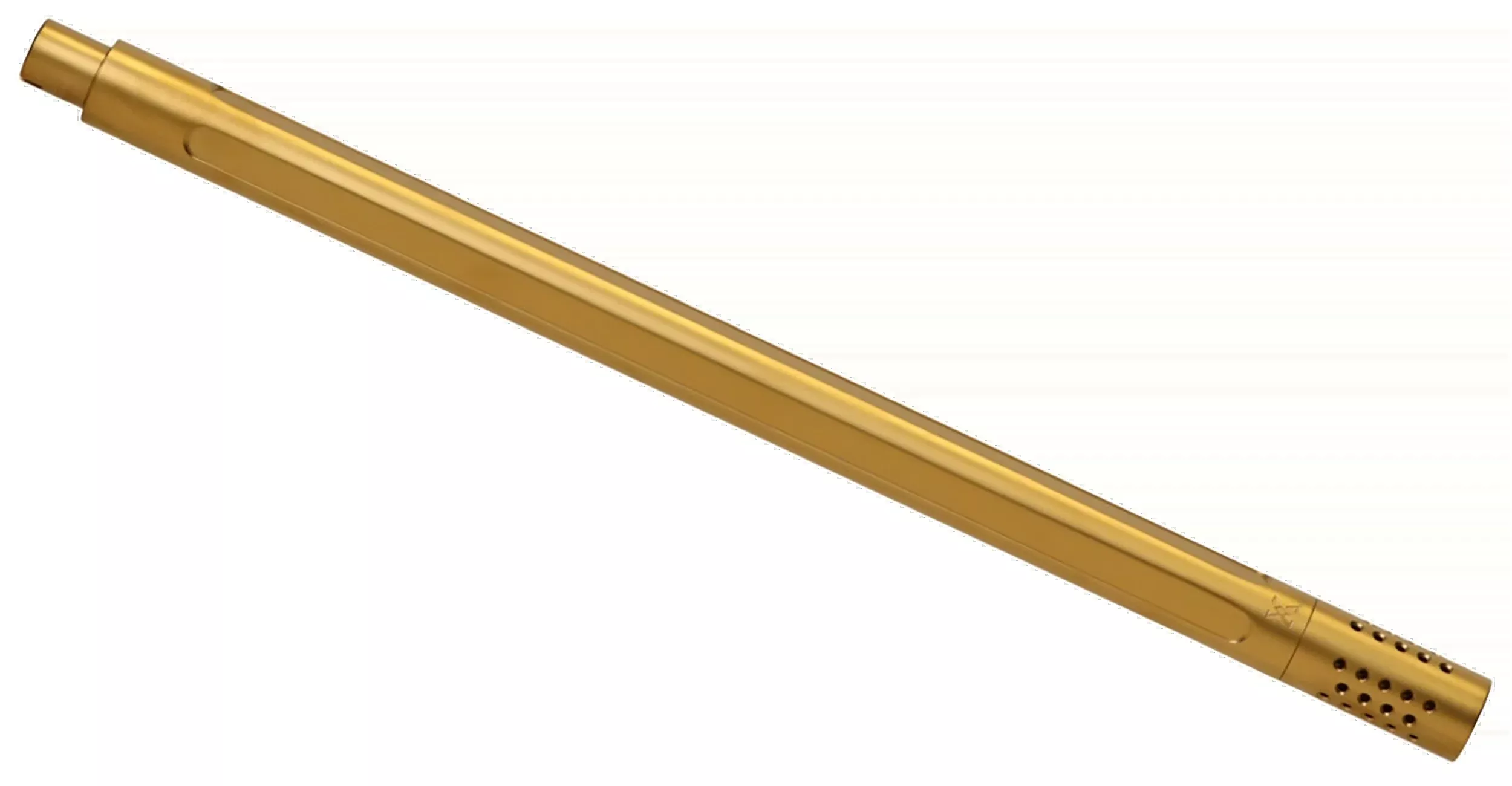 True Precision TP/22 16-Inch Compensated Bull Barrel for Ruger 10/22, Gold 416R SS TP1022BBLG