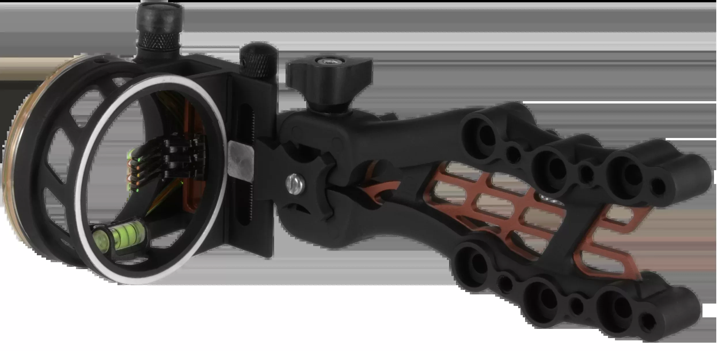 TruGlo Carbon Hybrid 5-Pin Bow Sight with LED Rheostat Light, .019 Pins, TG7415B