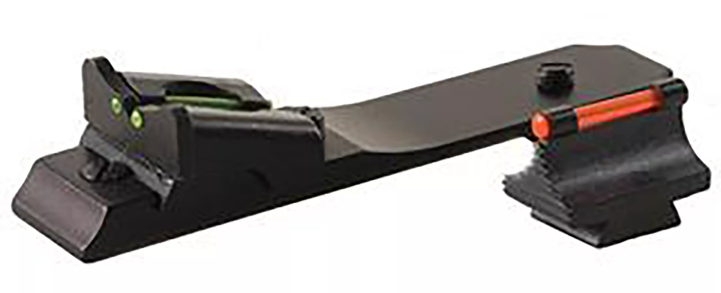 TruGlo TGTG112 Lever Action Rifle SightsBlack 0.450" 3-Dot Red Front, Green Rear Adjustable Winchester/Henry/Marlin Rifles