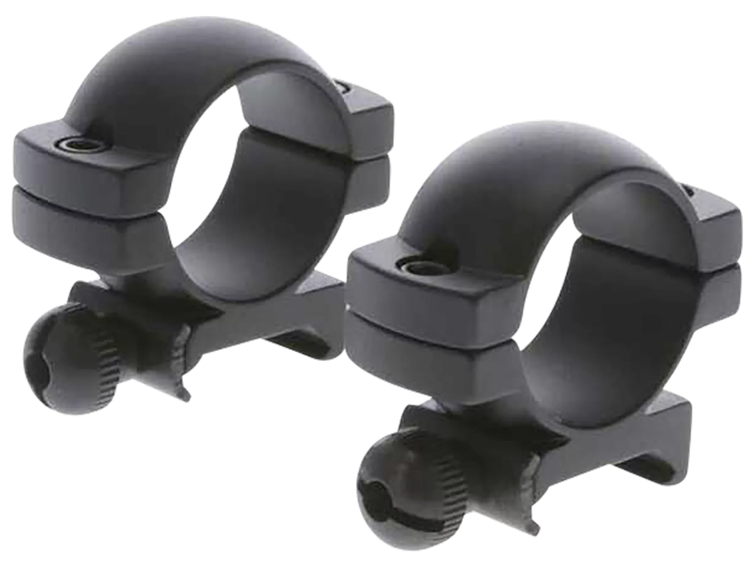 TruGlo TGTG8960B1 Lightweight Scope RingsMatte Black 1" Medium