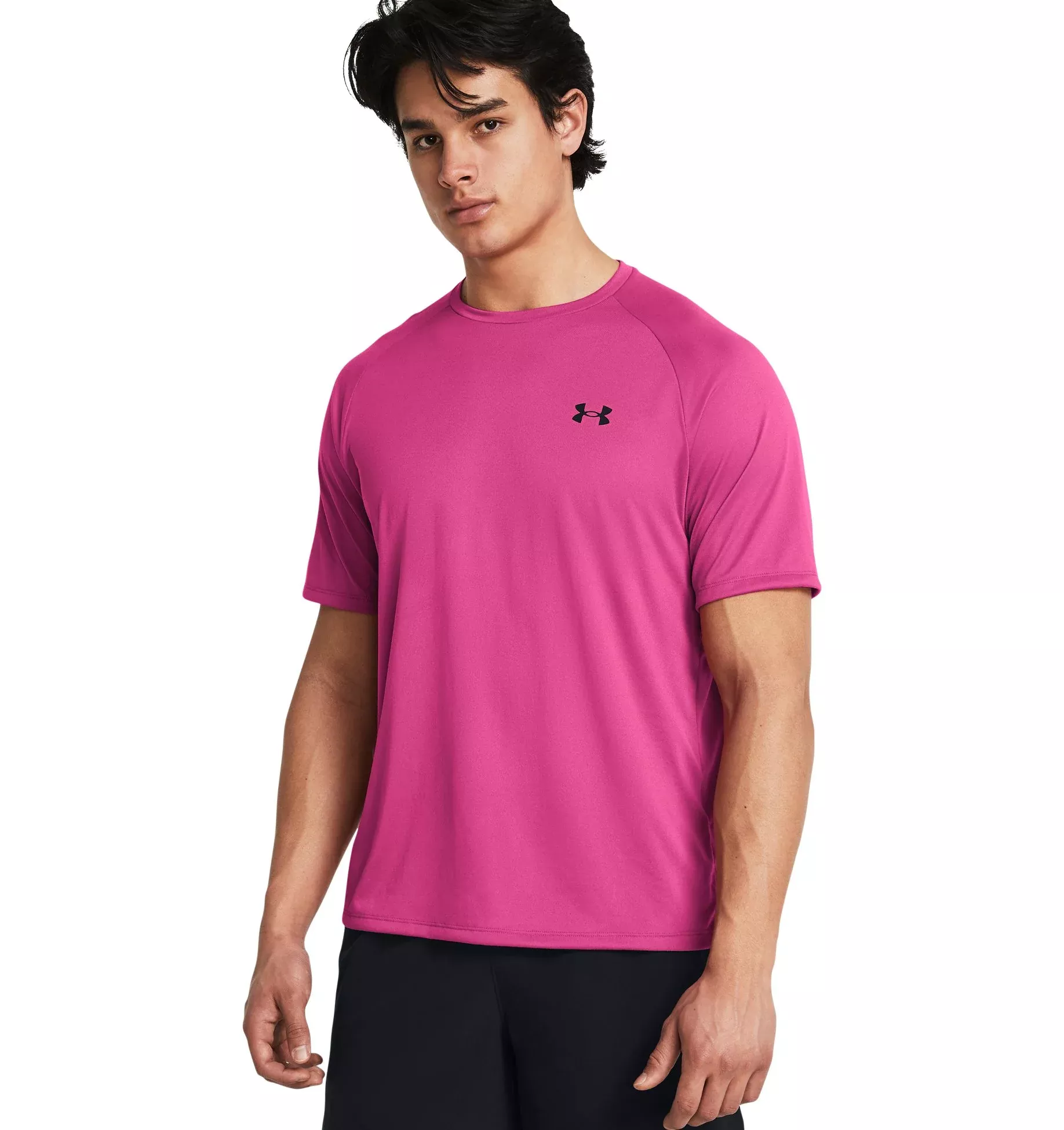 UA Tech 2.0 SS Tee-PNK,XL