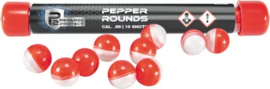 Umarex T4E P2P Core Defense .68 Cal Pepper Ball Ammo - 10 Count