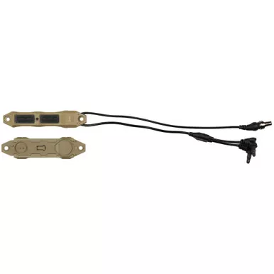 Unity Tactical TAPS Sync Pressure Switch For Surefire Tail Caps And Steiner DBAL A3/A4 - Mounts to Picatinny, M-LOK or KeyMod, FDE