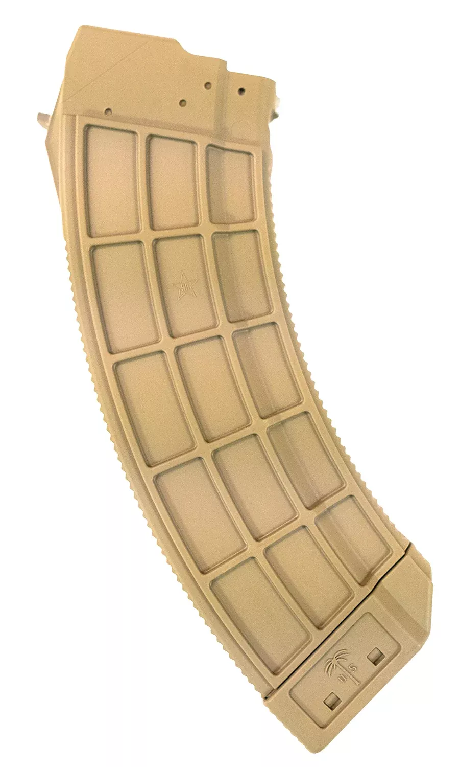 US Palm MA693A Standard30rd 7.62x39mm Fits AK-47 Flat Dark Earth Polymer w/Stainless Steel Latch