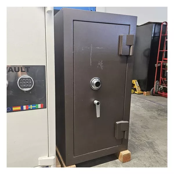 Used Brown HD-Series 4018 TL-15 Heavy-Duty Fire and Burglary Safe