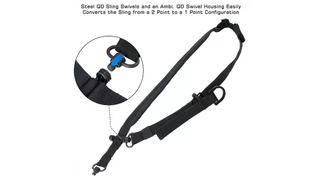 UTG BOLLA 2 to 1 Point QD Conversion Sling