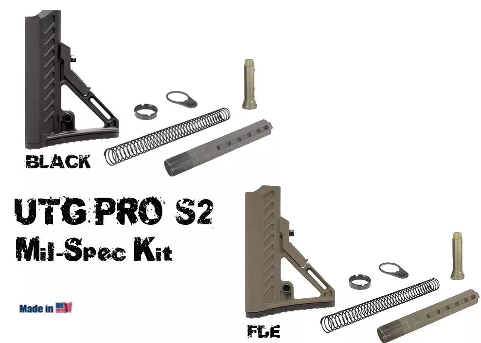 UTG PRO AR15 Ops Ready S2 Mil-spec Stock Kit