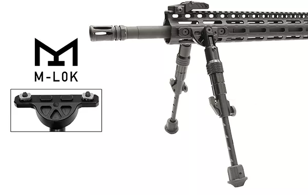 UTG Recon Flex M-LOK Bipod AR15 Side Rail Chose 5.7"-8" MLOK