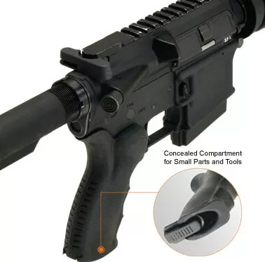 UTG Tactical Ergonomic AR15 Pistol Grip w/ Storage Compartment AR-15