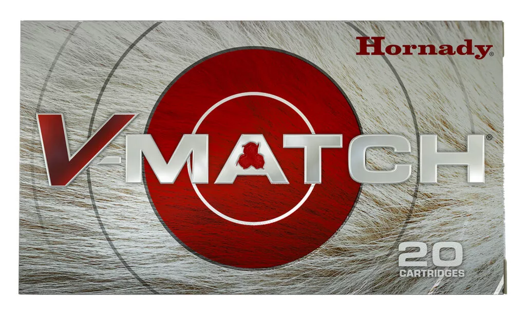 V-MATCH 25 CREEDMOOR ELD-VT POLYMER TIPPED RIFLE AMMO V-MATCH 25 CREEDMOOR 95GR ELD-VT POLYMER TIPPED 20/BOX