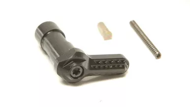 V Seven Weapon Systems Titanium Safety Selector - 90 Degree - Right Hand - Black