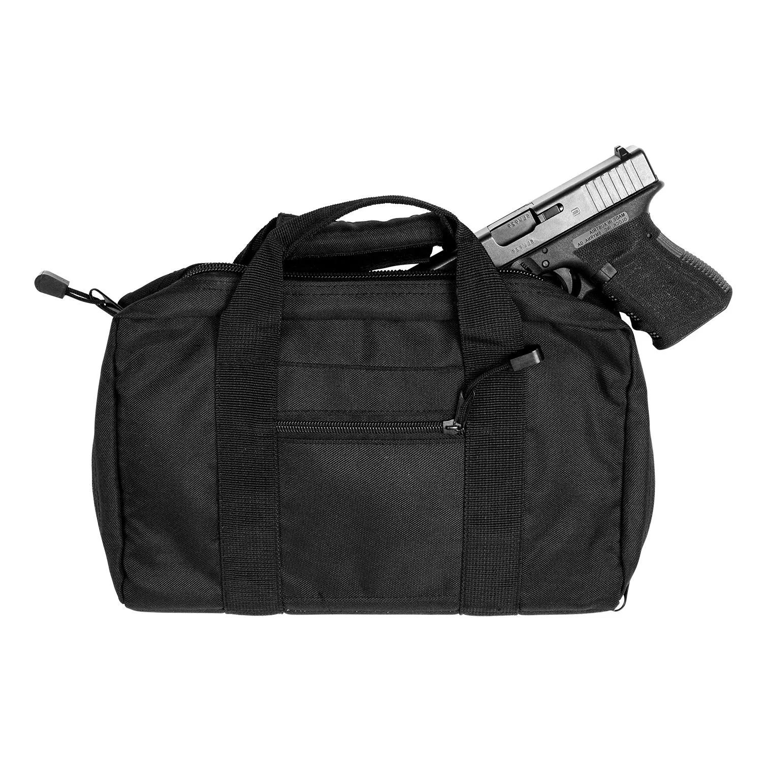 Vism Discreet Pistol Case – Dual Padded Compartments, 6 Mag Loops, Reinforced Handles