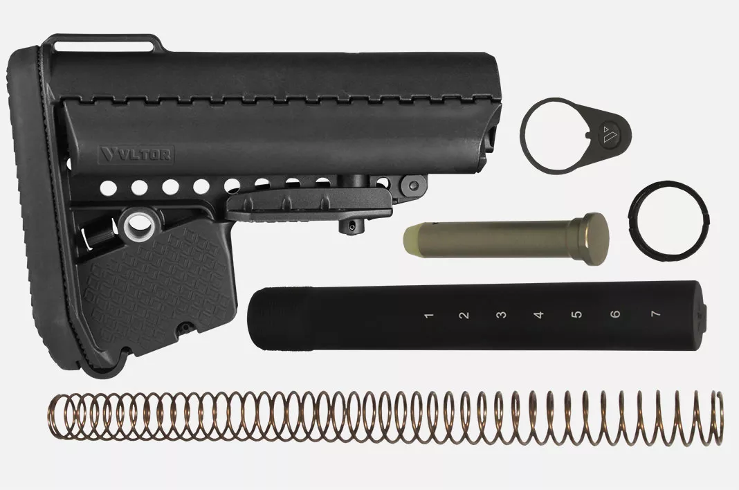 VLTOR A5 MILSPEC EMOD - The M16/AR15 Advanced Stock Kit in BLACK