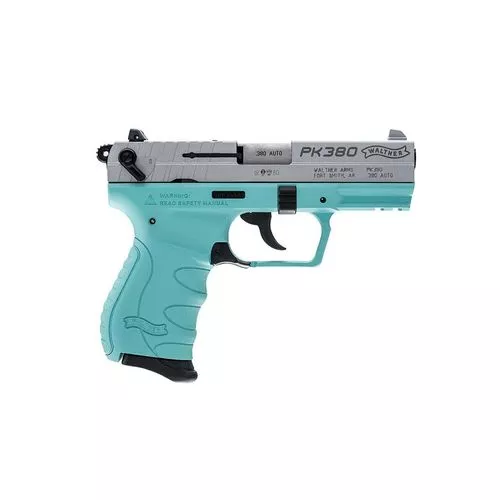 Walther PK380 DA/SA .380 ACP Pistol - Angel Blue