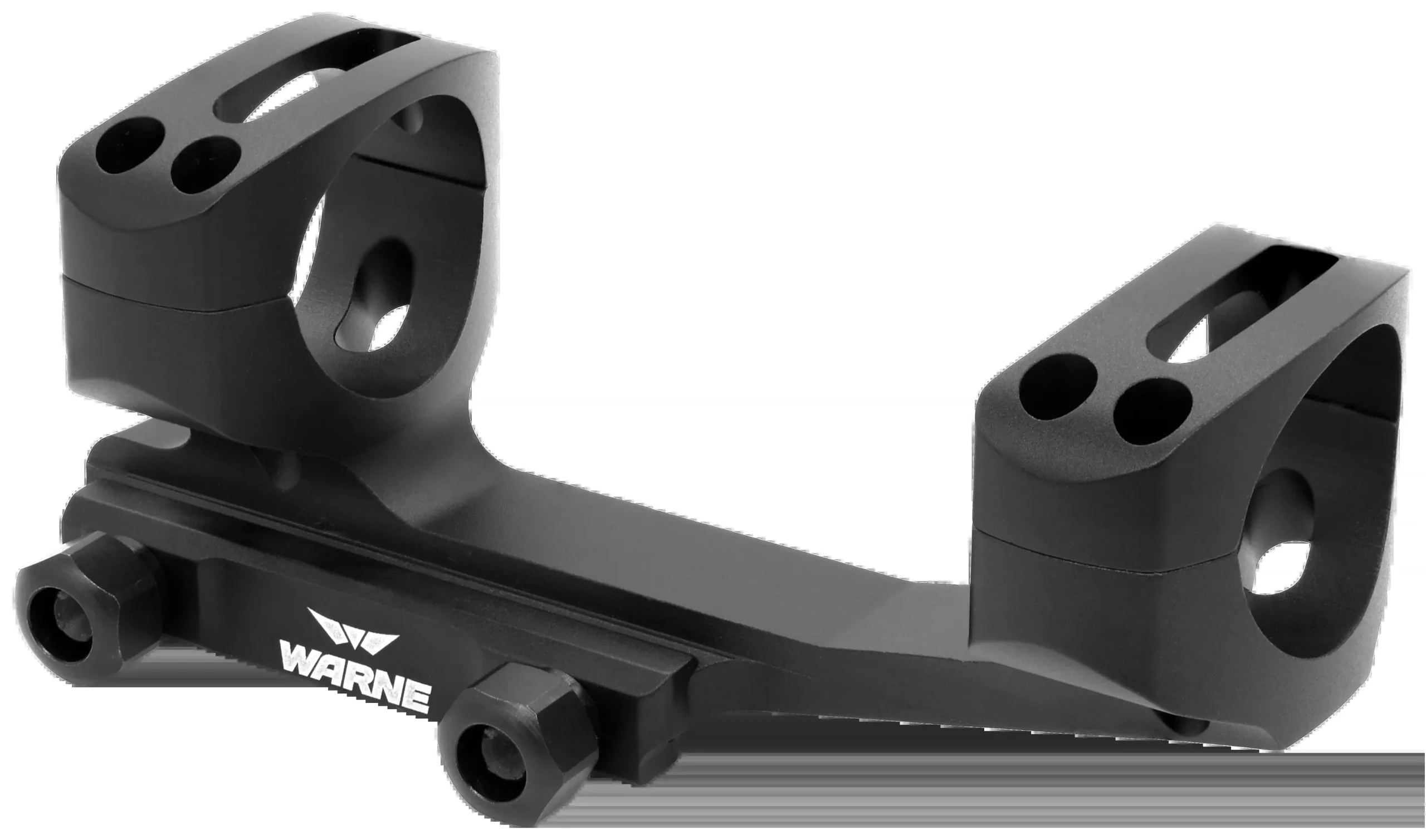Warne Gen 2 X-SKEL Extended Skeletonized MSR 30mm Picatinny Scope Mount, Black Anodized – XSKEL30TW
