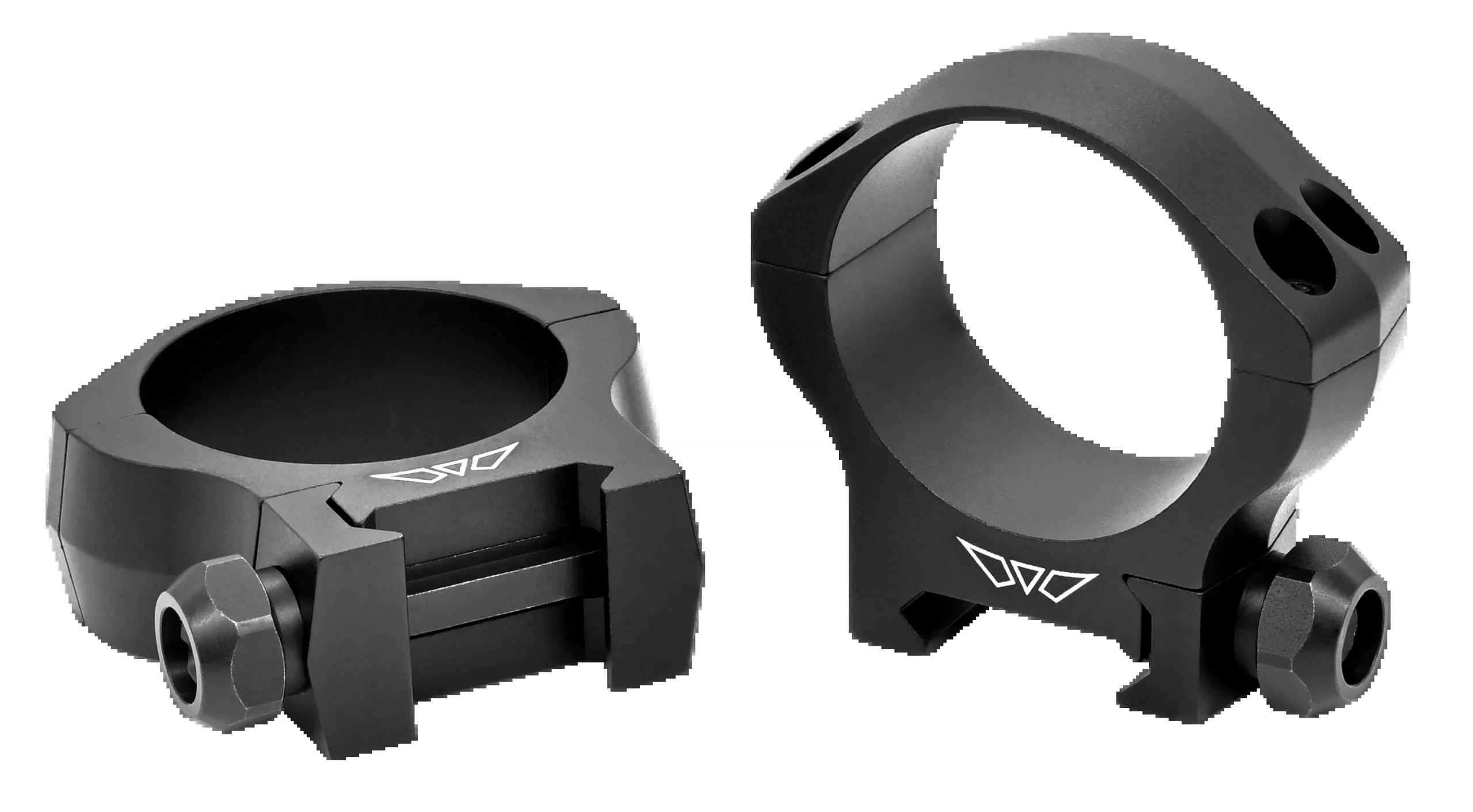 Warne Mountain Tech Scope Rings, Matte Black, 35mm Low, Picatinny/Weaver, 0 MOA – 7240M