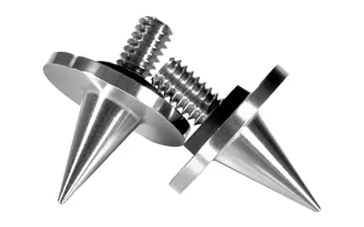 Warne Skyline Precision Bipod Foot SpikesSilver