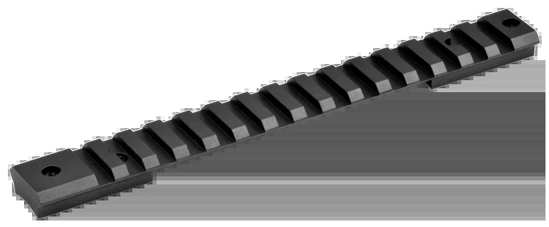 Warne Tactical Picatinny Rail for Remington 700 Short Action, Steel, Matte Black, 20 MOA M673M20MOA