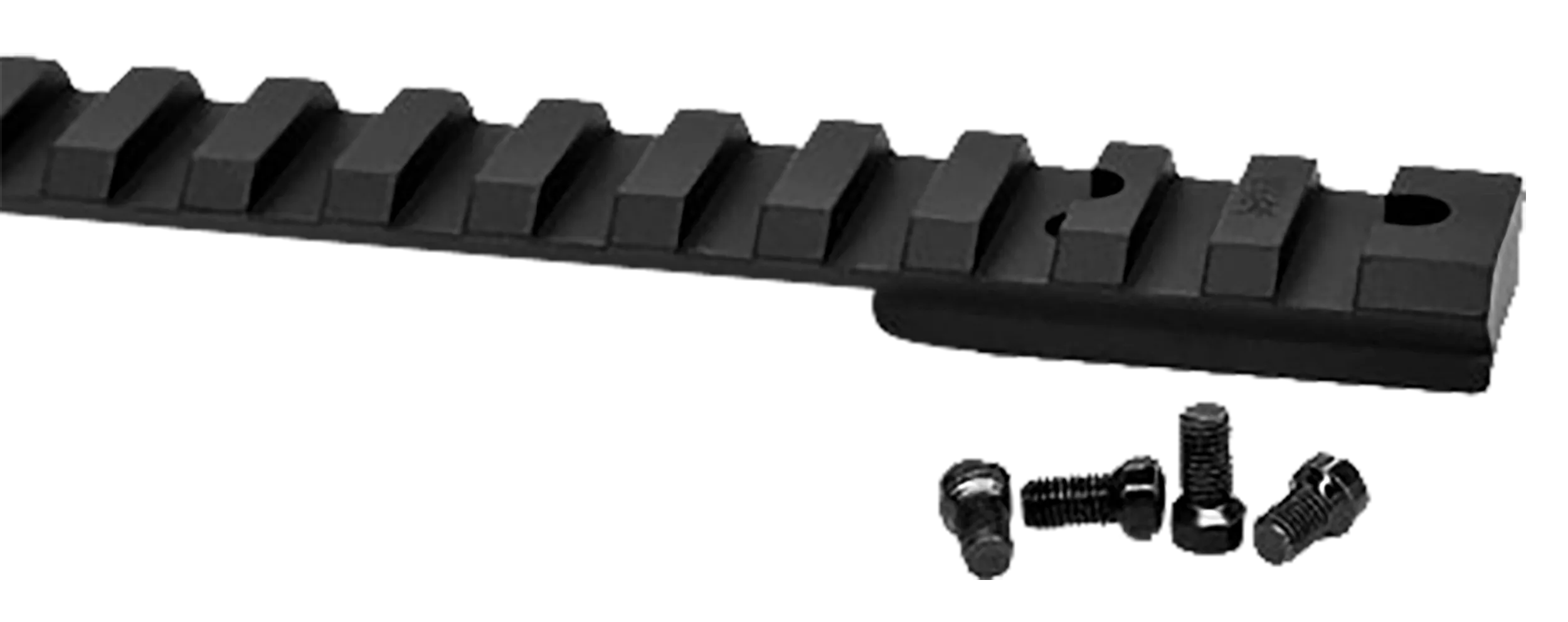 Warne V49015MOA Vapor Picatinny Rail Black Anodized Ruger 10/22 Rimfire 15 MOA