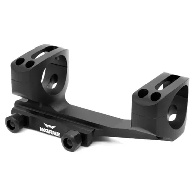 Warne XSKEL34TW Gen 2 Extended Skeletonized 34mm MSR Scope Mount - Black