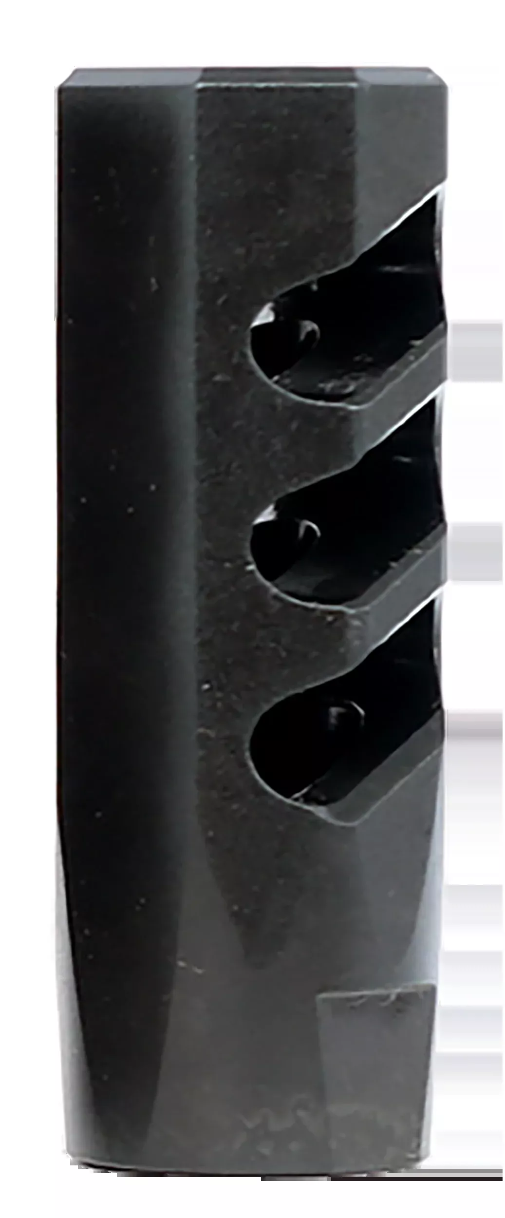Watchtower Firearms Flat Faced Muzzle Brake, 5.56mm, 4.0in Overall Length, Black CMB556FDLC