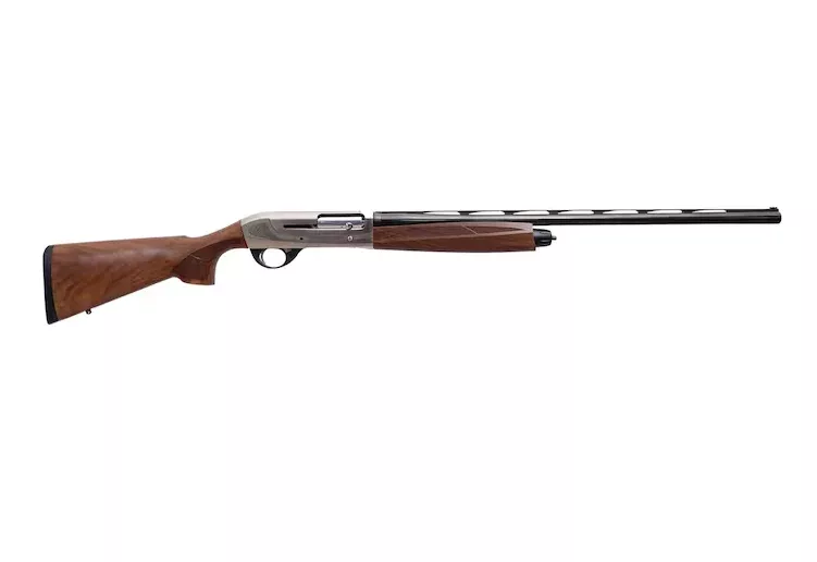Weatherby 18i Deluxe Gr2 Semi Automatic 12 Gauge Shotgun 28″ Blued Barrel Walnut Field Stock