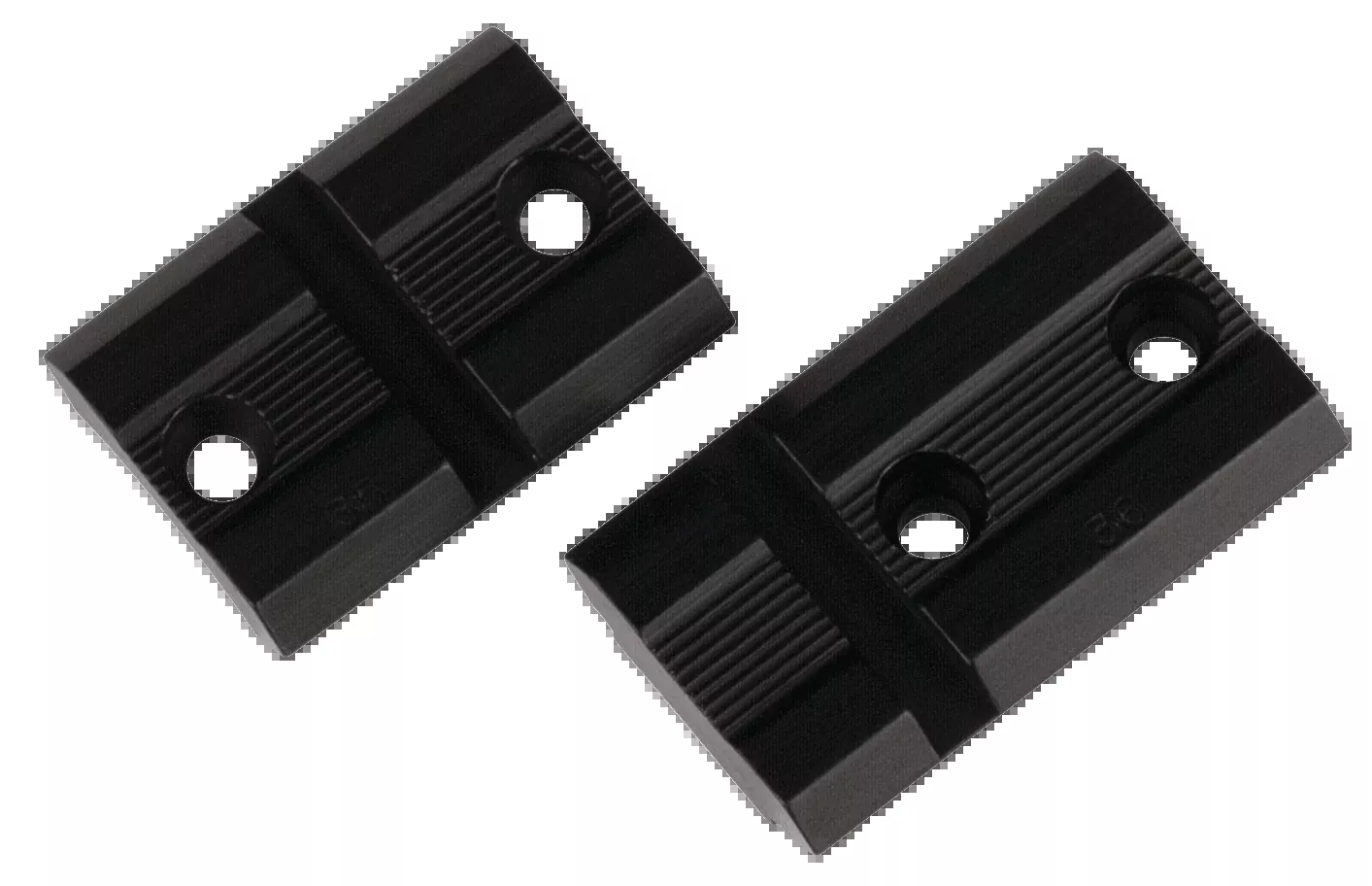 Weaver Mounts Top Mount Base Pair for Savage 110 AccuTrigger, Matte Black — 48466