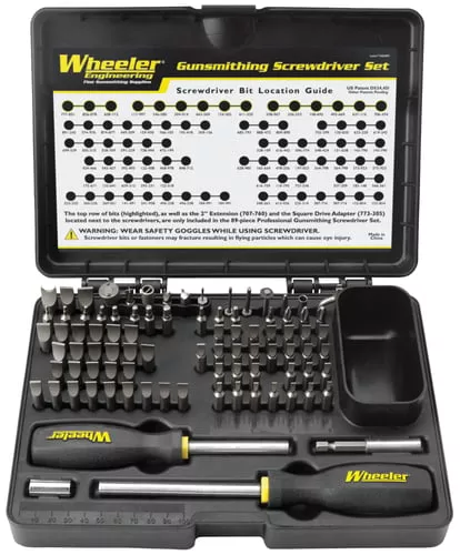 WHEELER 89PC PROGUNSMITH DRIVER SET